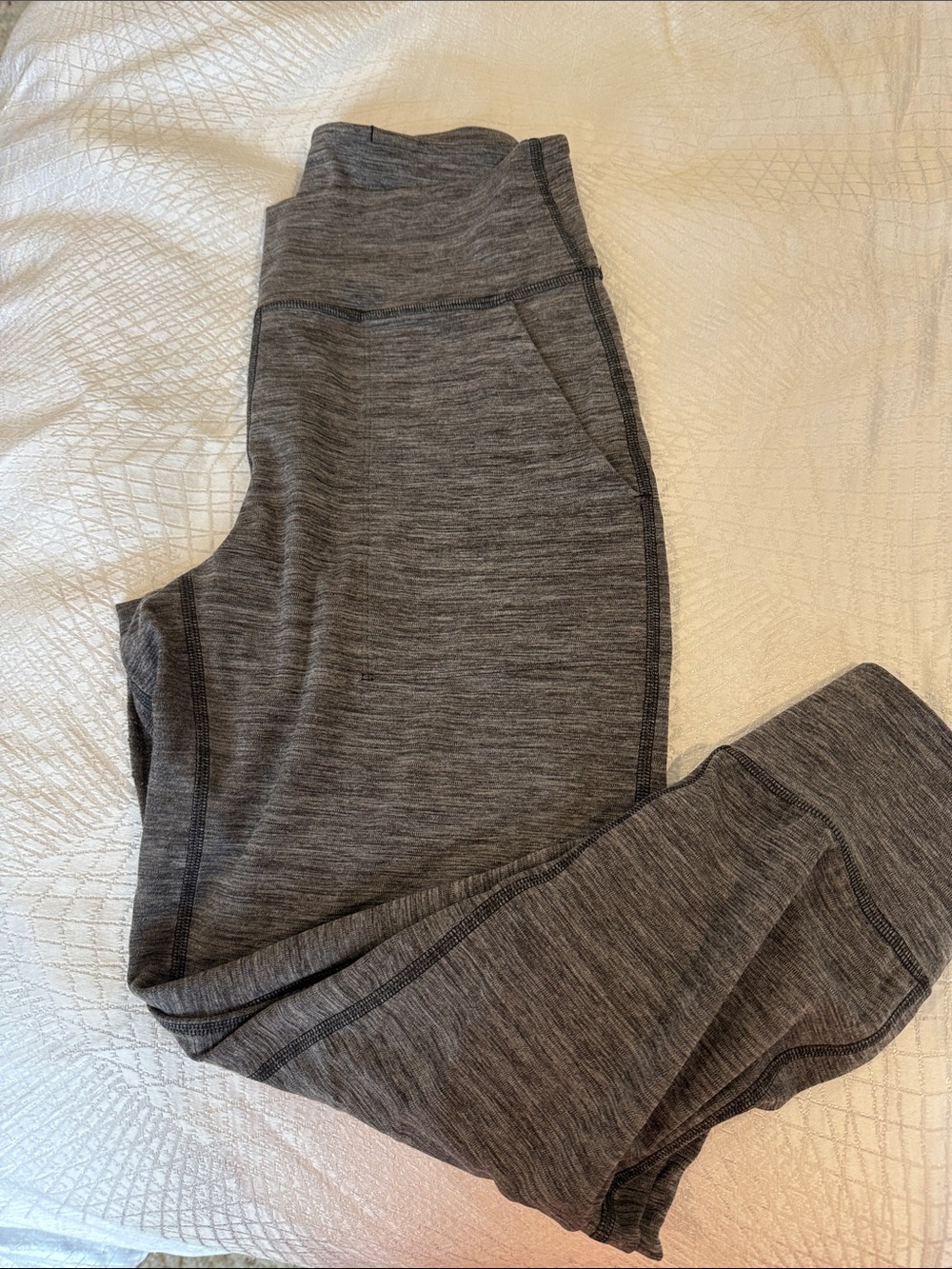 lululemon athletica Heather Gray Track Joggers